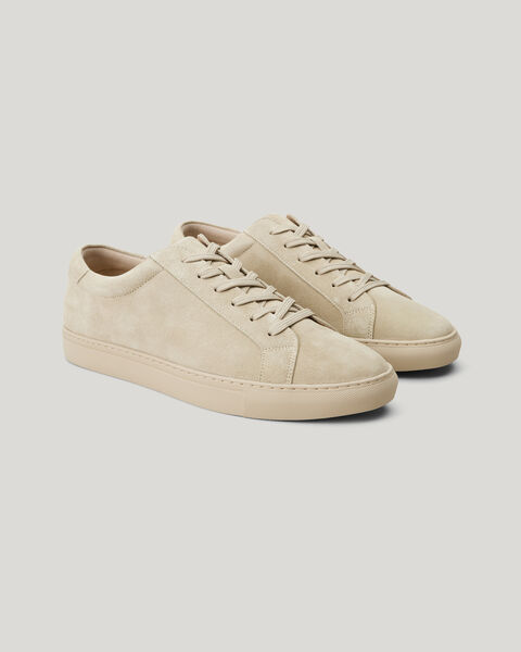 Classic suede leather sneaker, Neutral, hi-res